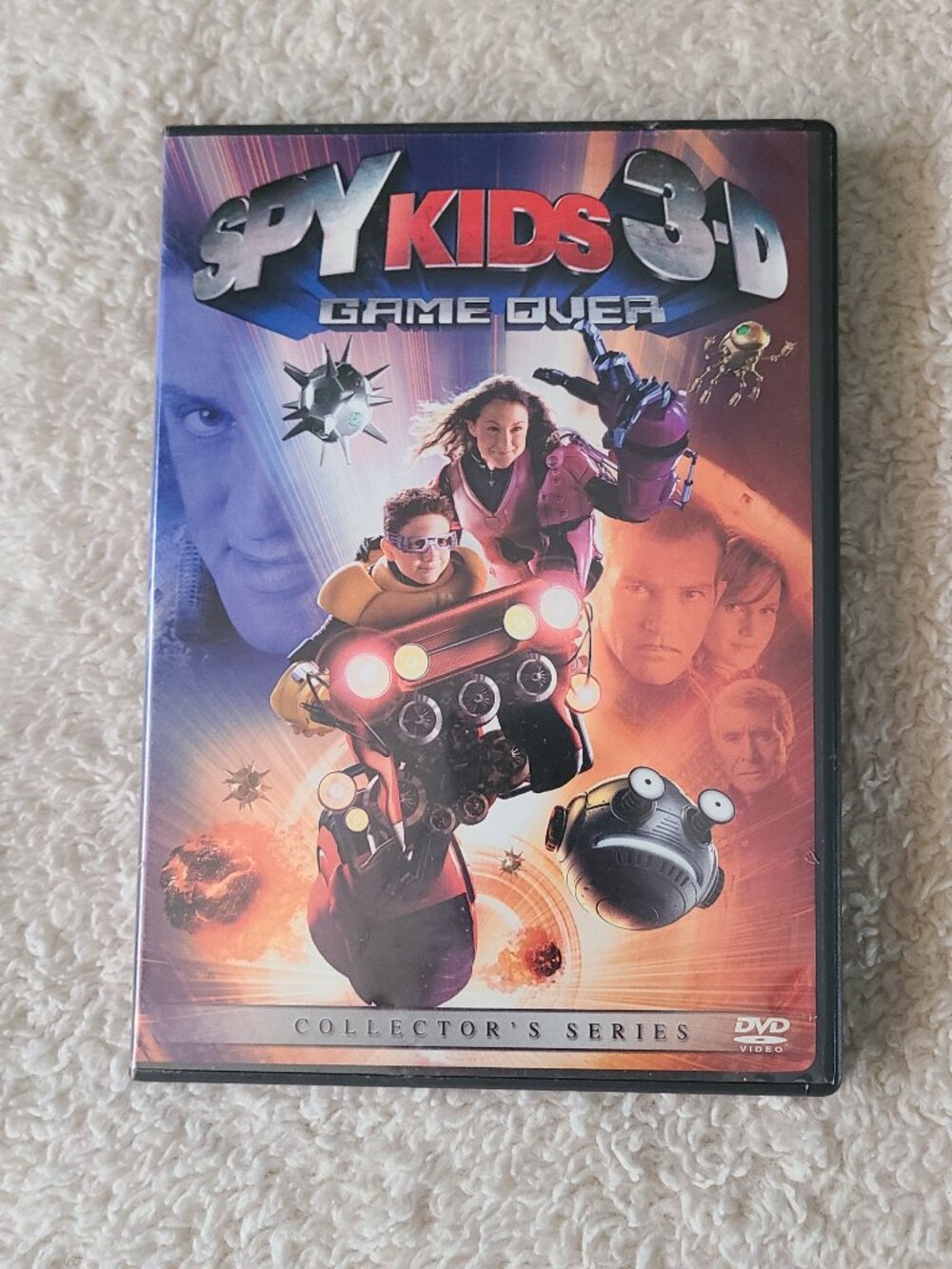 4/$15 Spy Kids 3-D Game Over DVD Collector's Series DVD